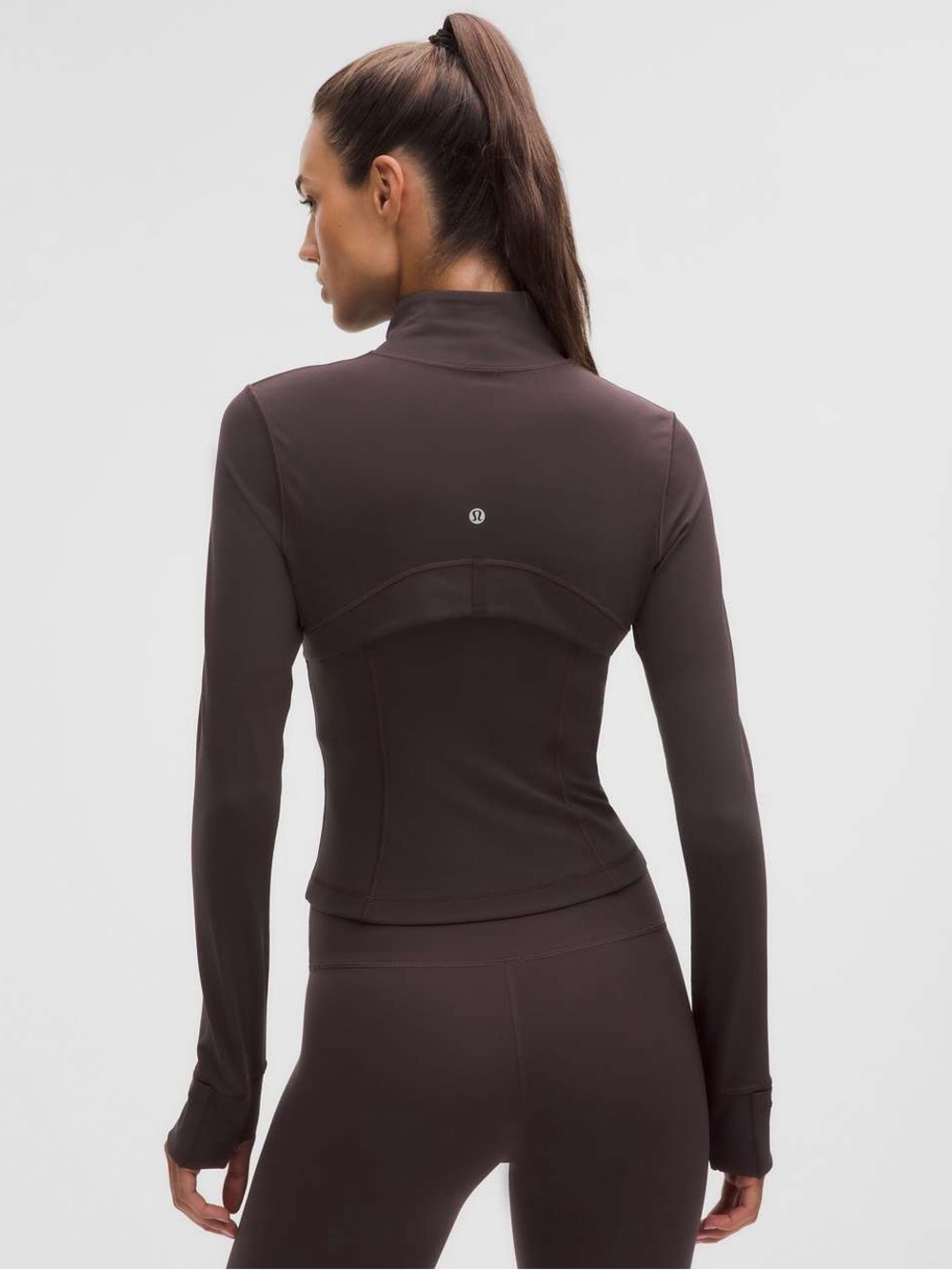 lululemon Define Cropped Jacket Sequoia Brown 6 - Picture 2 of 6
